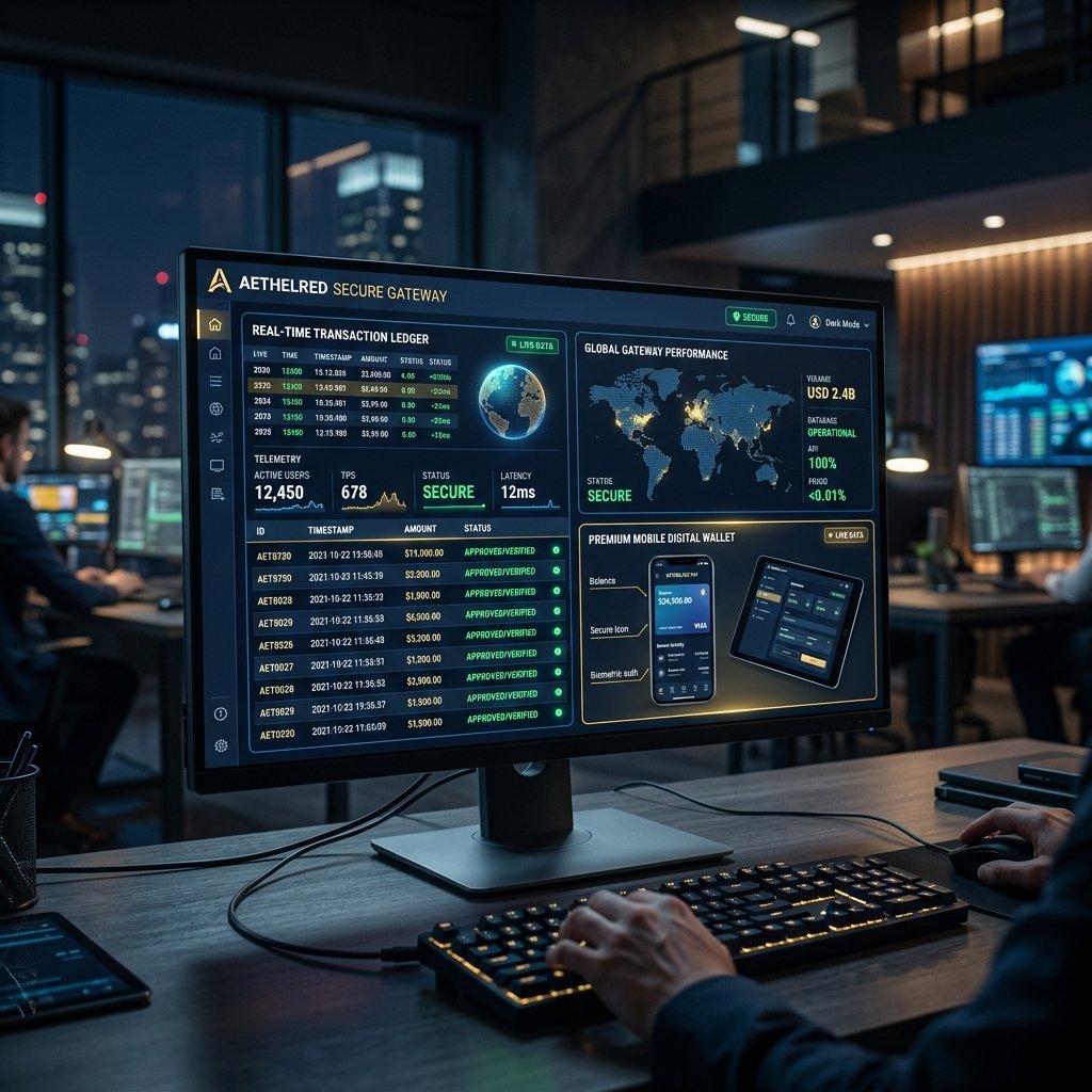 Secure financial interface