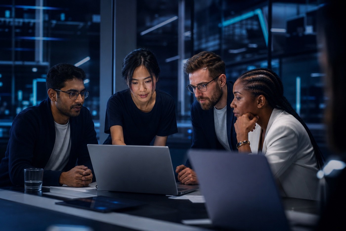 Sateri Digital engineering team collaborating on enterprise software