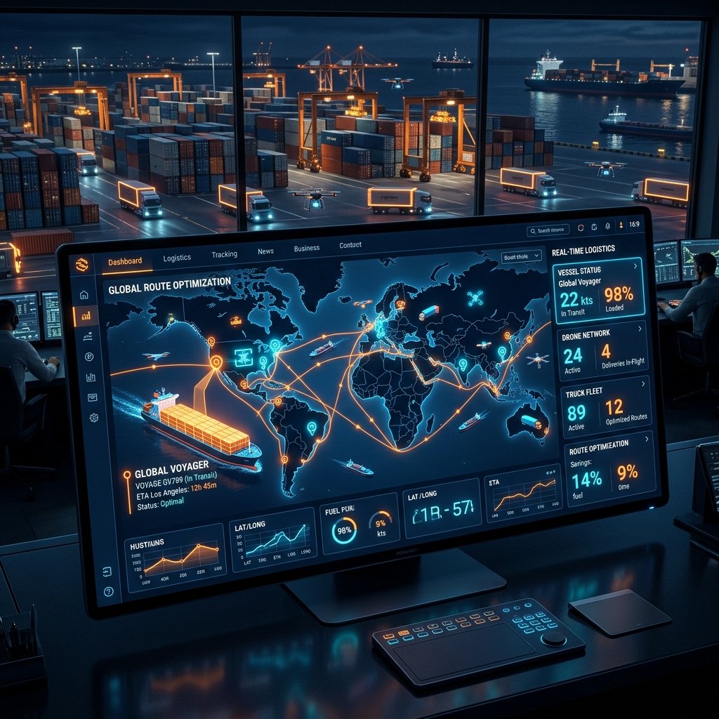 Logistics tracking interface