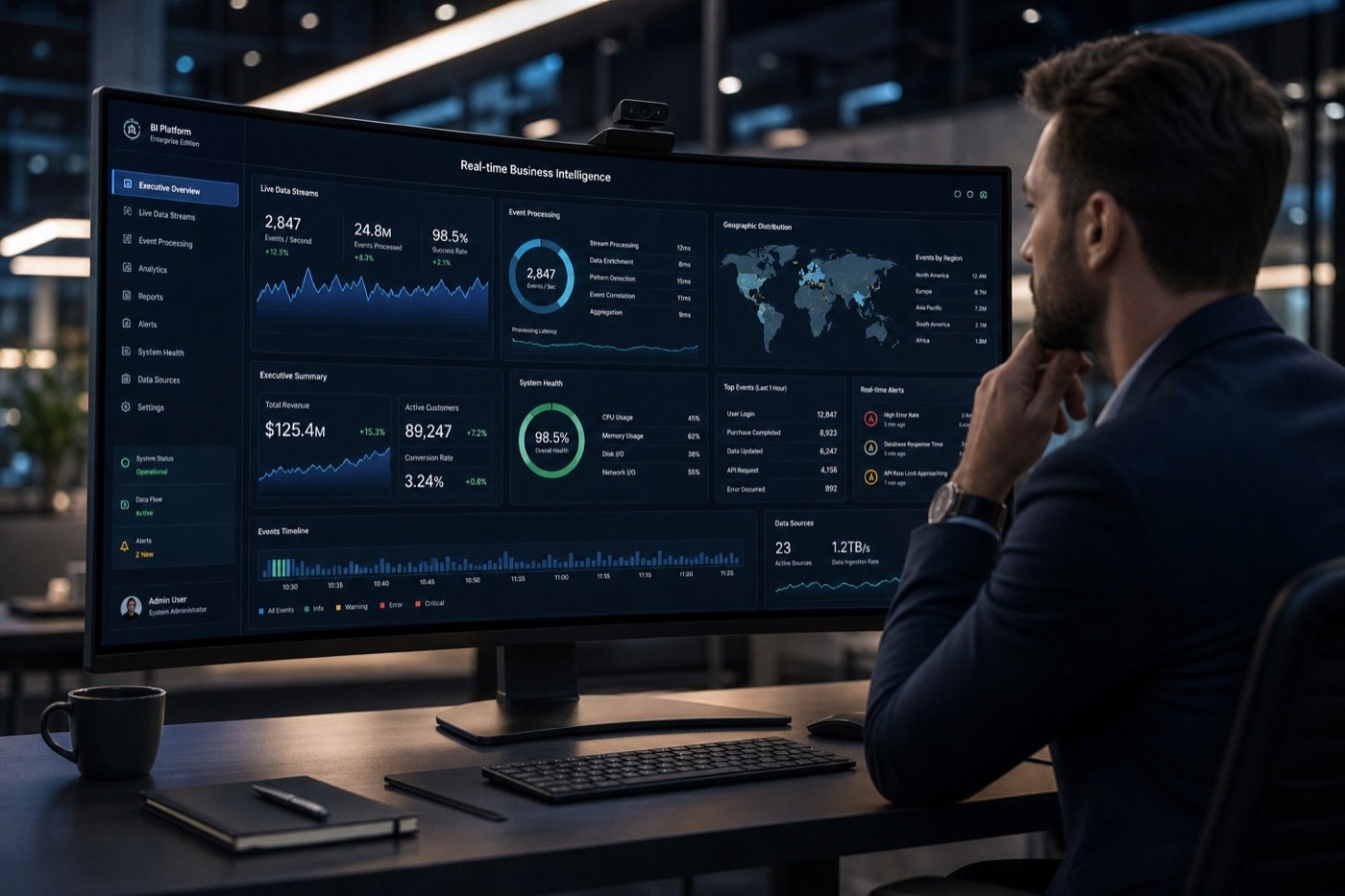 Real-Time BI Dashboard