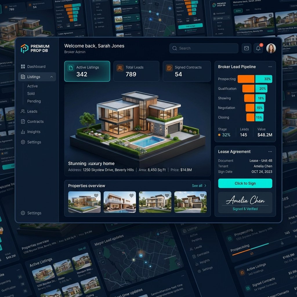 Modern property search portal