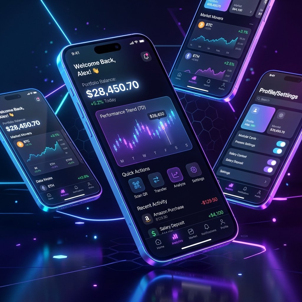 Mobile application design and development process