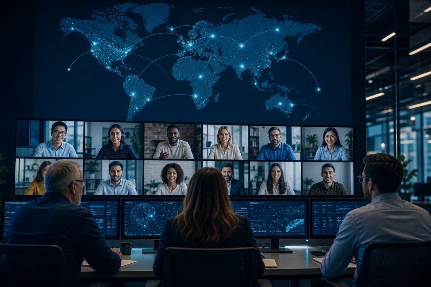 Global Sateri Digital team collaborating